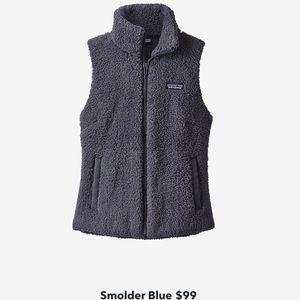 Patagonia Los Gatos vest — smolder blue